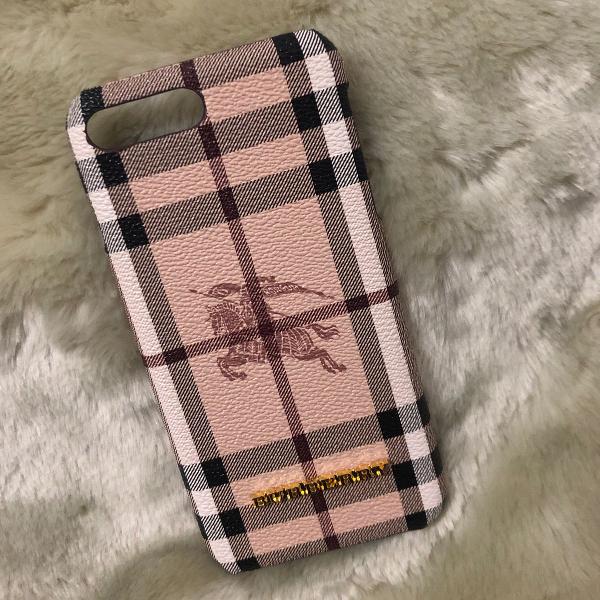 case burberry para iphone 7/8 plus