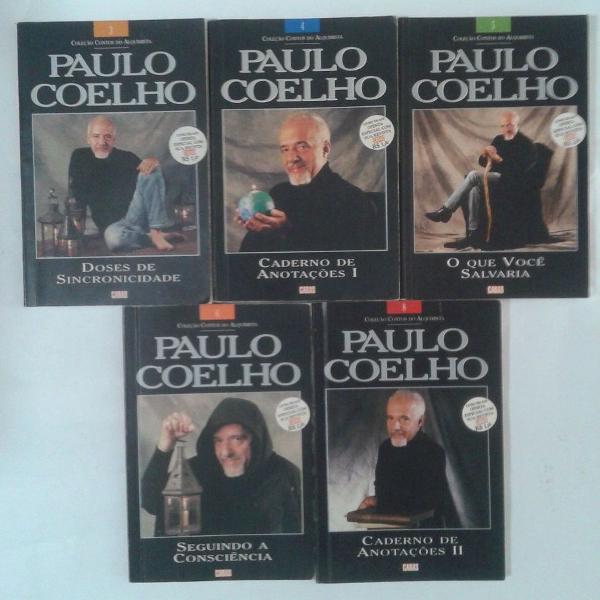 coleção contos do alquimista - paulo coelho - 5 volumes