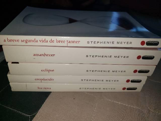 coleção de livros Crepúsculo