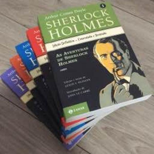 coleção definitiva completa sherlock holmes - editora