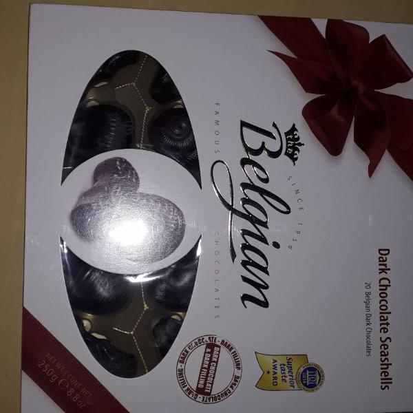 dark chocolate seashells.belgian.