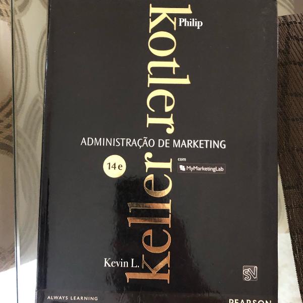 duas edições de kotler adm de marketing