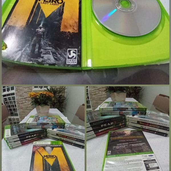 games jogos metro last night xbox 360 original