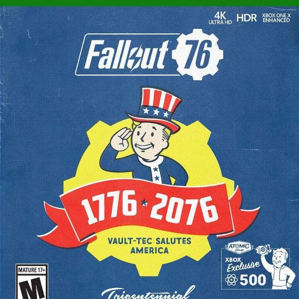 jogo fallout 76 (edição tricentenária) - xbox one