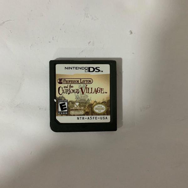 jogo nintendo ds professor layton and curiosa village