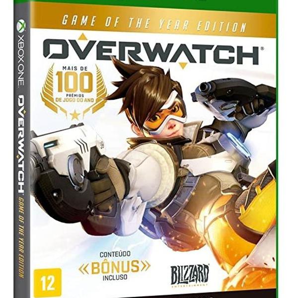 jogo overwatch game of the year edition xbox one midia