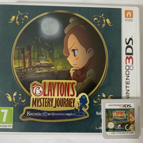 jogo para nintendo 3ds laytons mystery journey