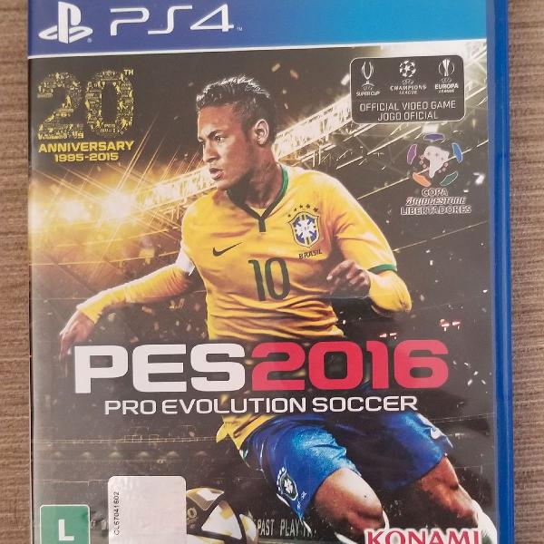 jogo play station 4 PES 2016 pro evolution soccer