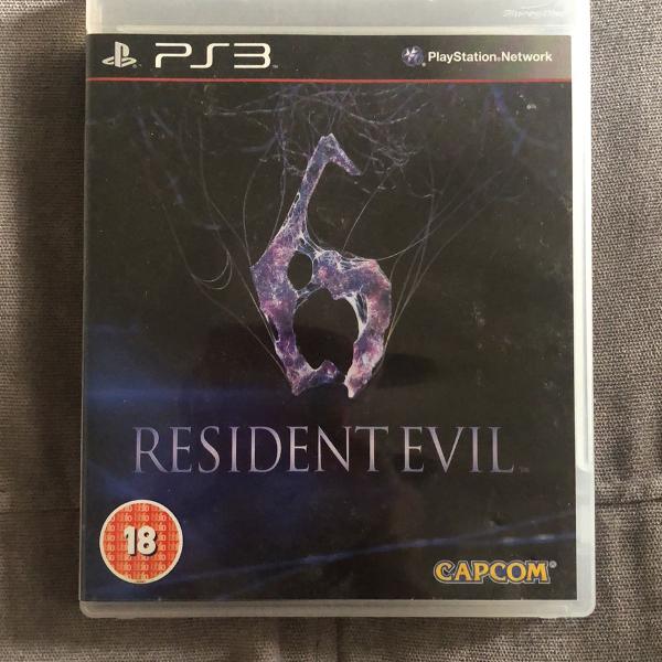 jogo ps3 - resident evil 6