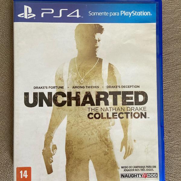 jogo ps4 uncharted collection