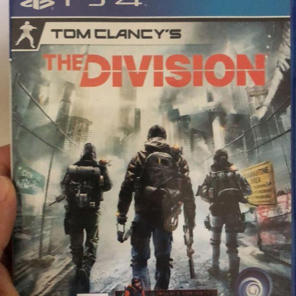 jogo the division tom clancys ps4