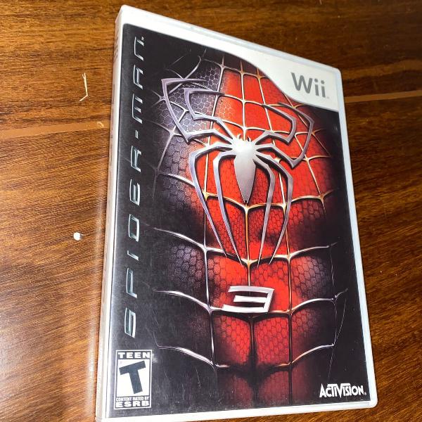 jogo wii spider-man 3