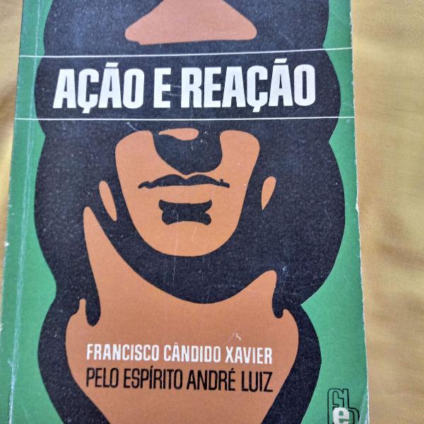 livro AÇÃO E REAÇÃO Chico Xavier