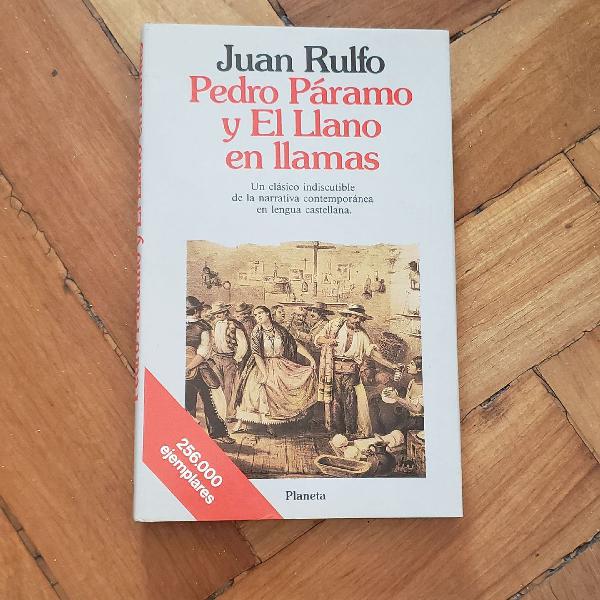 livro Pedro Paramo y Em Llano em Llama Juan Rulfo