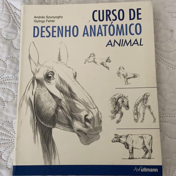 livro curso de desenho anatômico animal