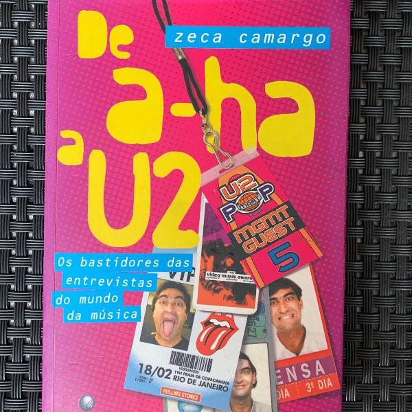 livro de a-ha a u2