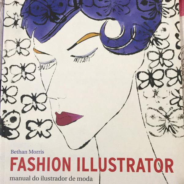 livro fashion illustrator- manual do ilustrador de moda