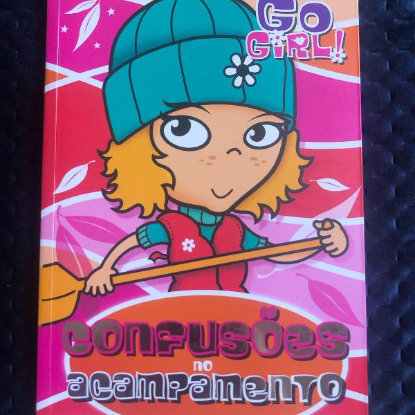 livro go girl confusões no acampamento