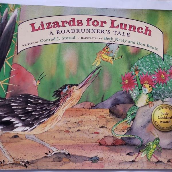 livro lizards for lunch