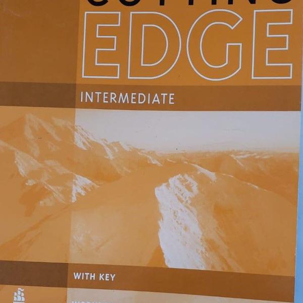 livro new cutting edge intermediate with key workbook