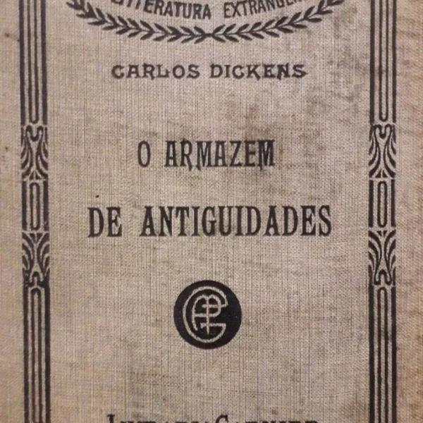 livro o armazem de curiosidades vol.1, charles dickens 1911