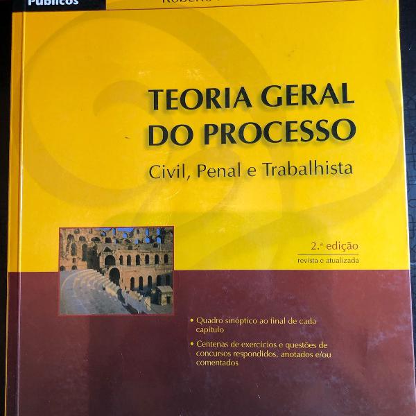 livro para concurseiros teoria geral do processo