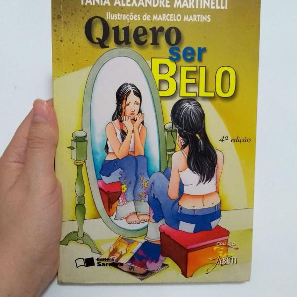 livro quero ser belo