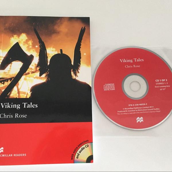 livro viking tales - macmillan readers - elementary - book
