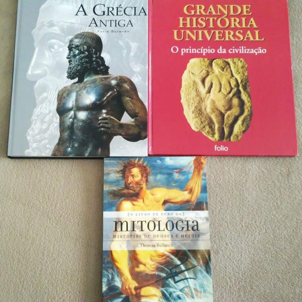 livros a grécia antiga - grande história universal -