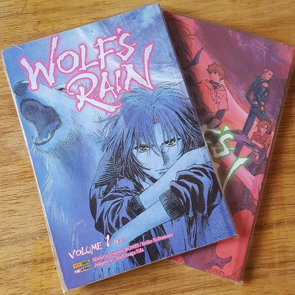 mangá Wolf's Rain (completo em 2 volumes)