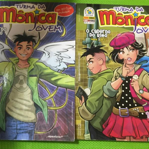 mangá turma da mônica jovem n° 23 e 24