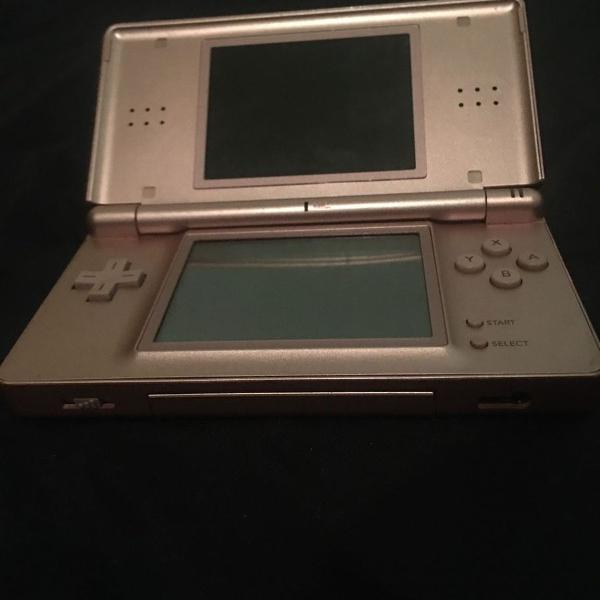 nintendo lite rose metalico