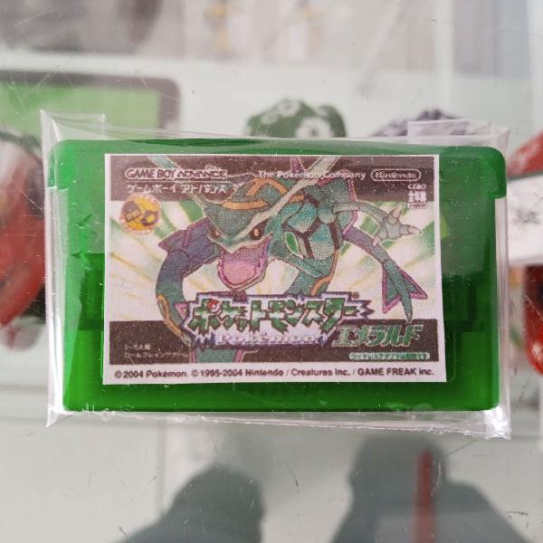 pokémon emerald gba nintendo original Japão