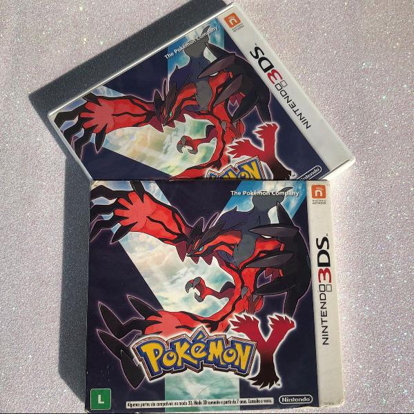 pokémon y (n3ds) original/ semi novo na caixa