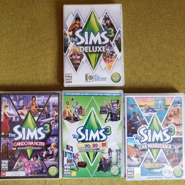 the sims 3 com pacotes de expansões