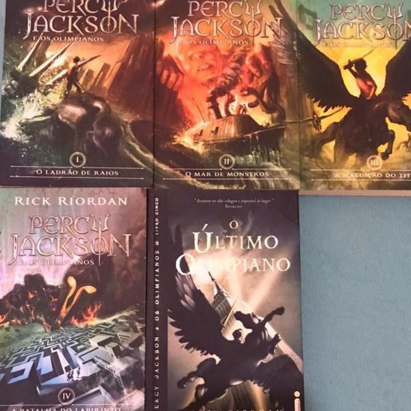 vendo série completa do livro percy jackson