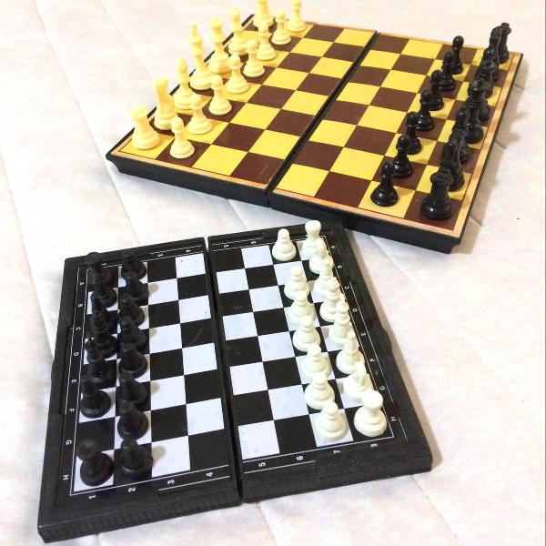 xeque-mate (dois jogos de xadrez)