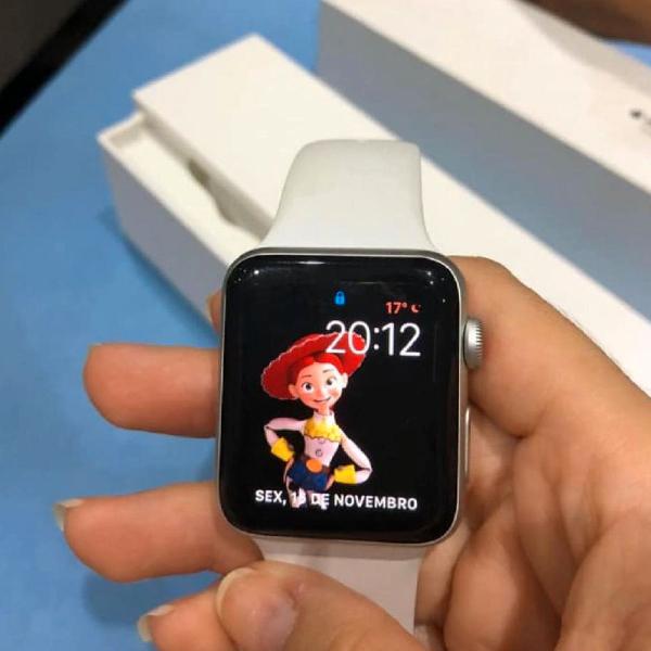 Apple watch série 3 prata semi-novo