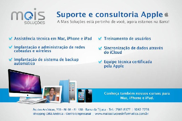 Assistência Técnica Apple Macintosh - MAC