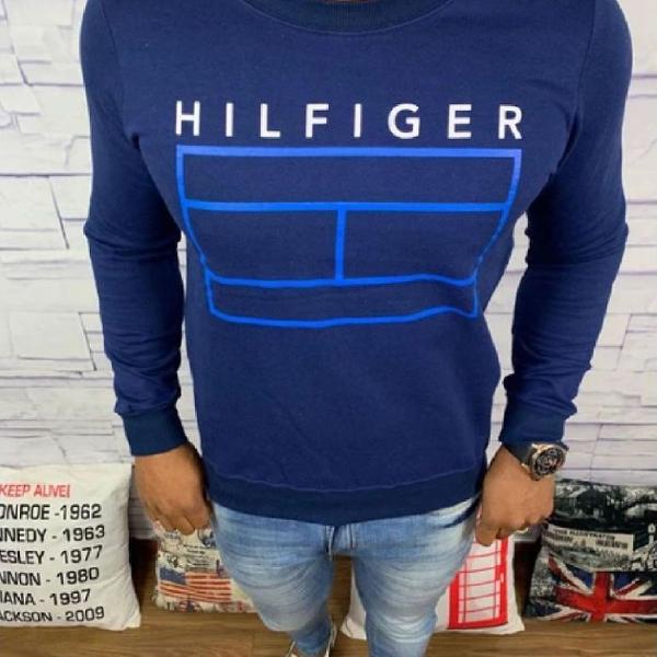 Blusa de Frio Tommy Hilfiger - Moletinho Azul