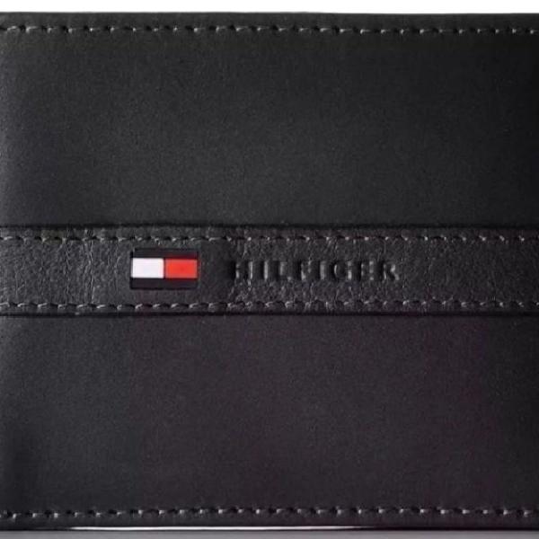 CARTEIRA TOMMY HILFIGER LOGO RELEVO