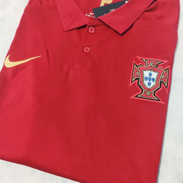 Camisa Portugal 2020/21 Home (Tam G) PRONTA ENTREGA