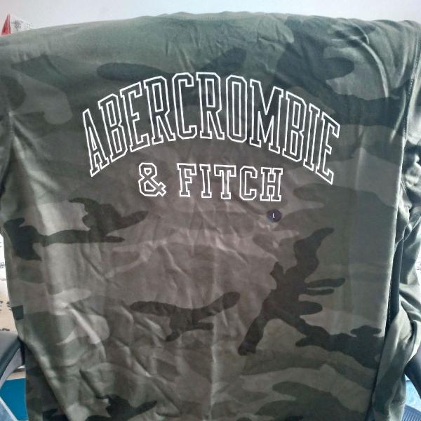 Camiseta Abercrombie &amp; Fitch manga longa