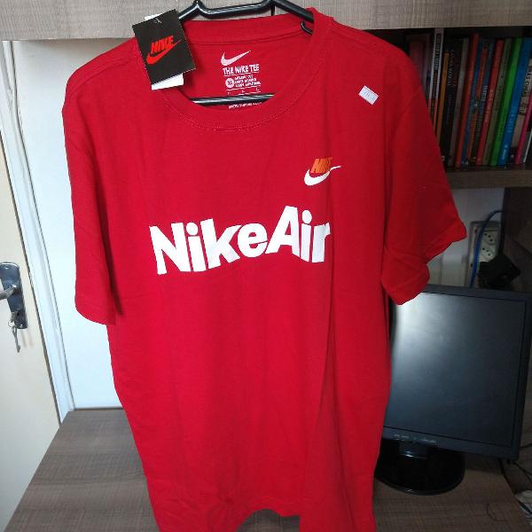Camiseta Nike Air Vermelha