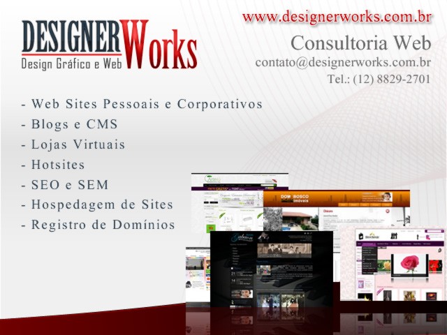 Designer works - design gráfico e web