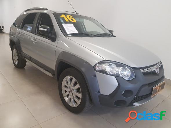 FIAT PALIO WEEKEND ADVENTURE LOCKER 1.8 FLEX PRATA 2016 1.8