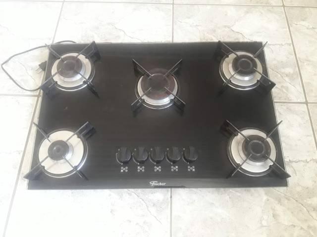 Fogao Cooktop Fischer 5 bocas.