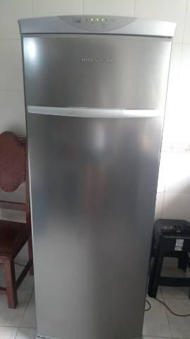 Freezer vertical brastemp 228L inox