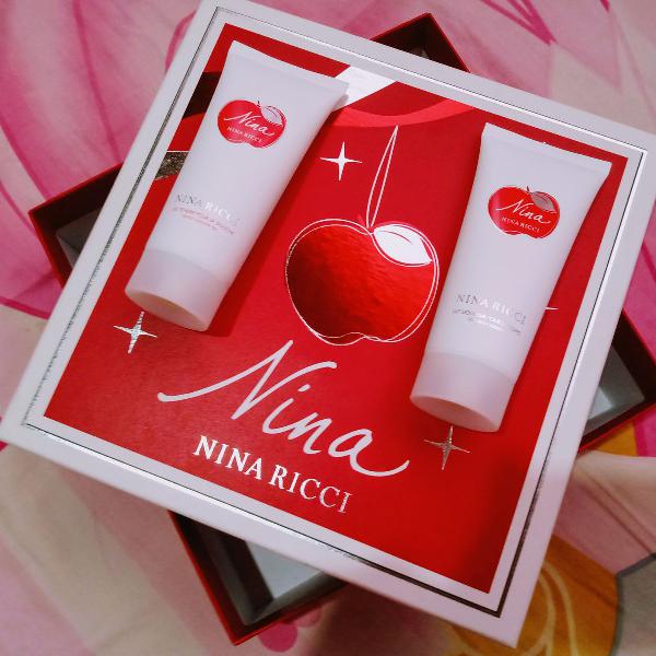 Hidrante E Gel De Banho Nina Ricci 100ml Cada Novos + Caixa