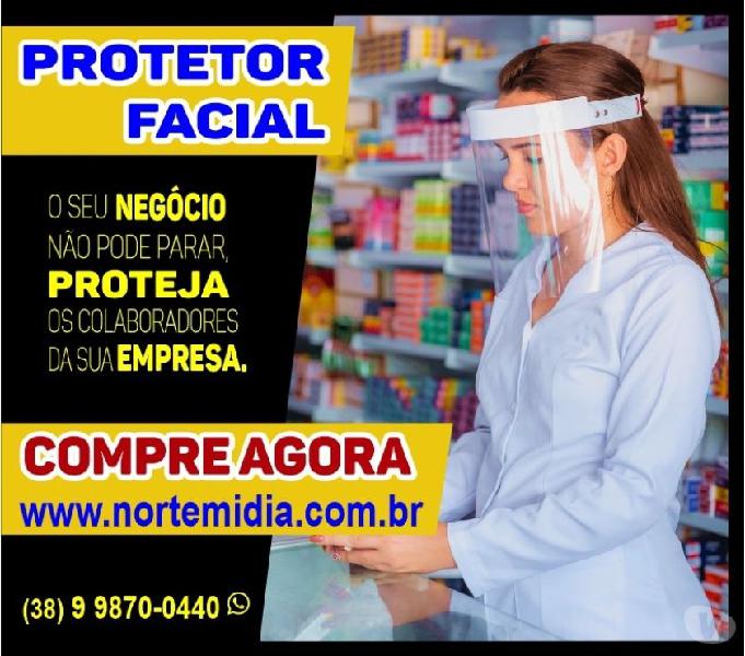 KIT 50 UN Máscara de Proteção Facial